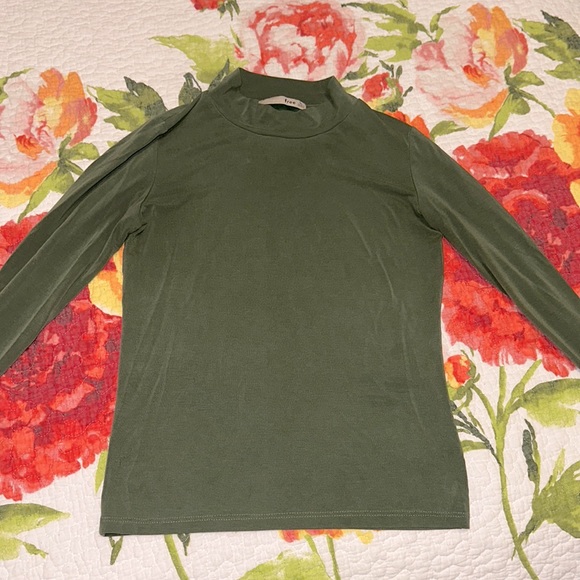Wilfred green mock neck - Picture 2 of 3